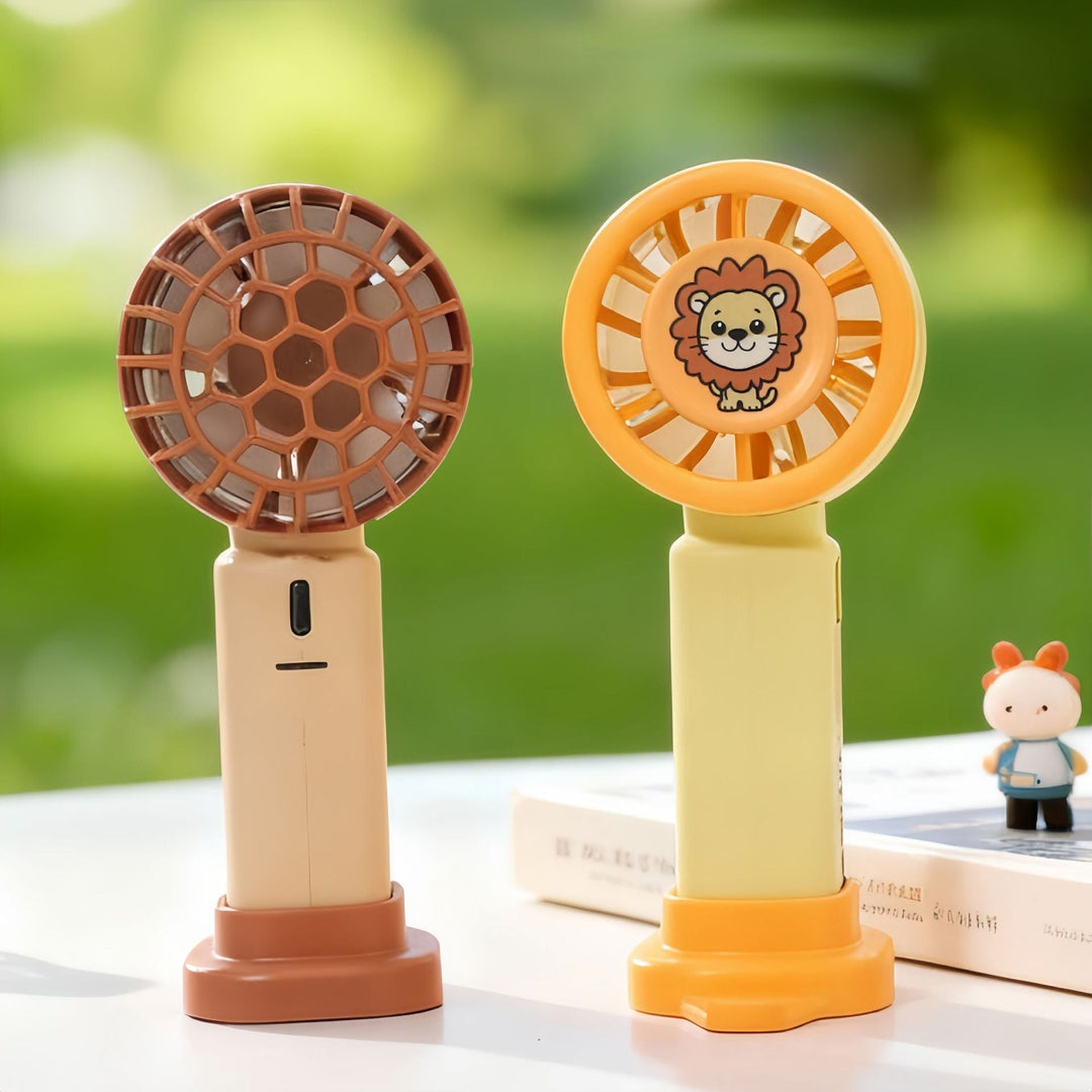 Dame portable mini håndvifte i søtt kanindesign Luvikno