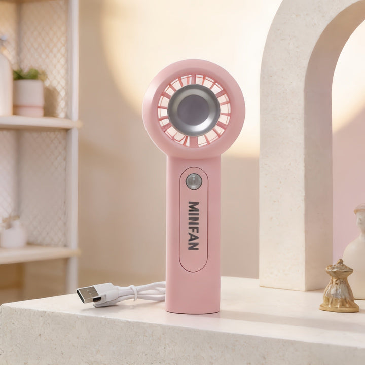 Dame Bærbar USB Mini-Vifte med innovativt design Luvikno