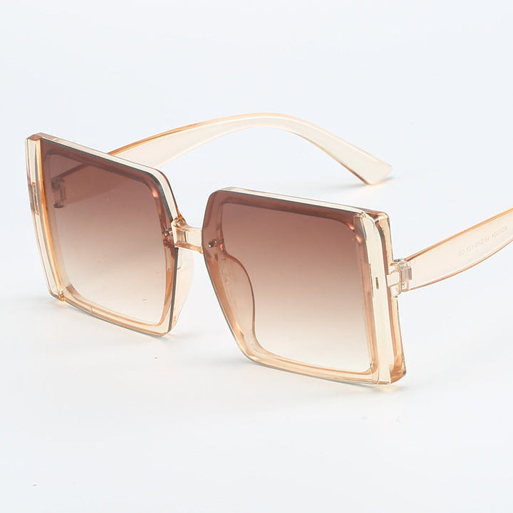 Dame Oversized-solbriller med gradient Luvikno