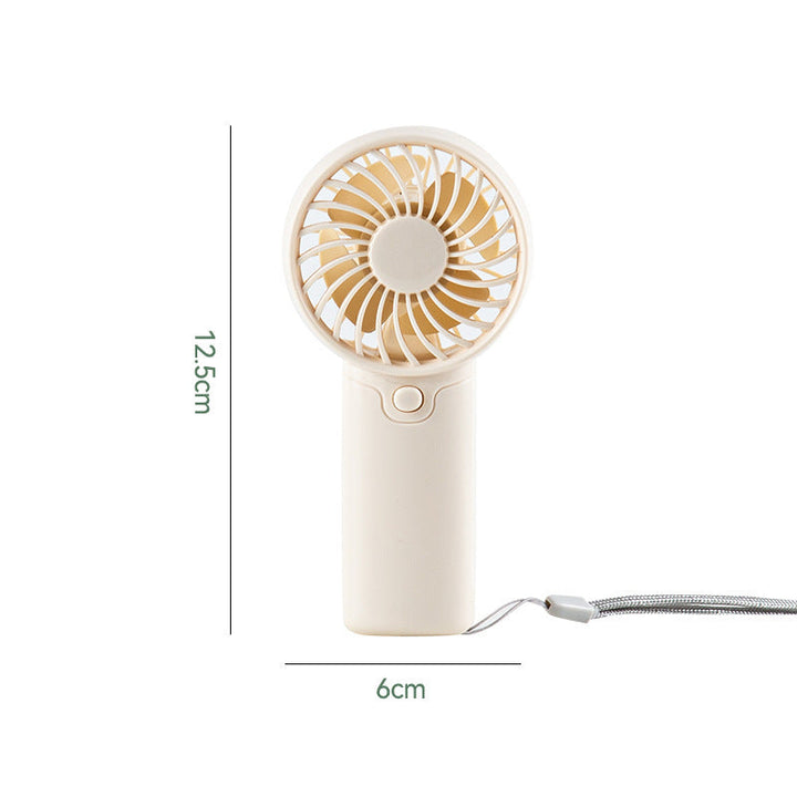Damen Bærbar USB Håndvifte med ergonomisk design Luvikno