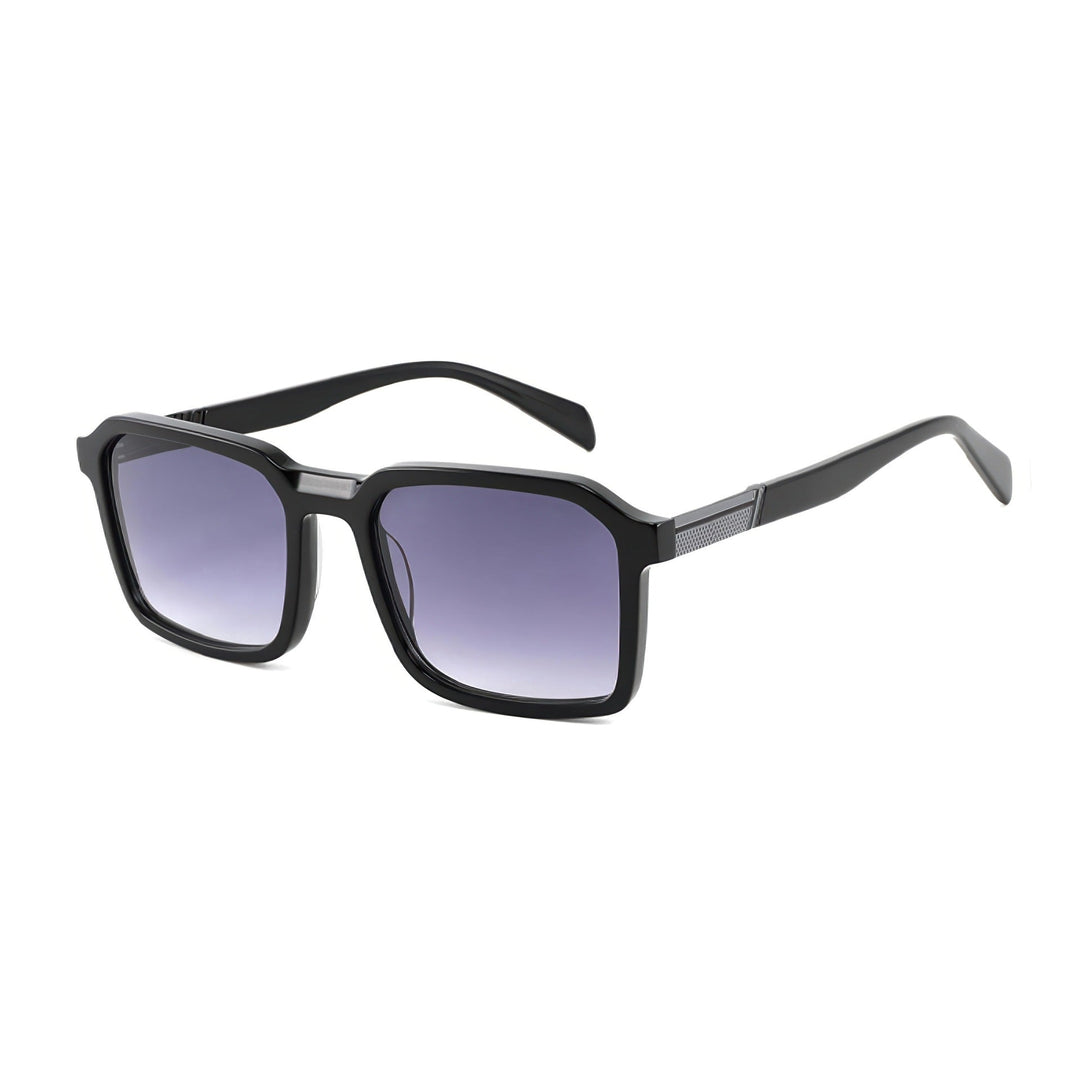 Dame Premium solbrille med moderne, putefasong ramme og polarisert glass Luvikno