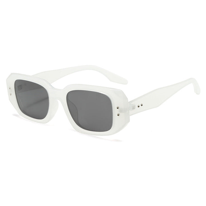 Dame moteriktig oversized solbrille med stilig ramme og UV-beskyttelse Luvikno