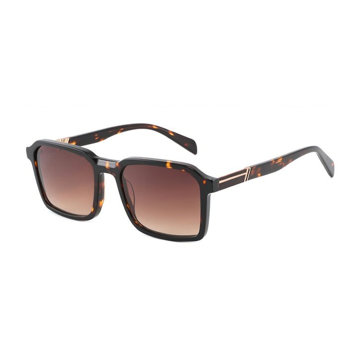 Dame Premium solbrille med moderne, putefasong ramme og polarisert glass Luvikno