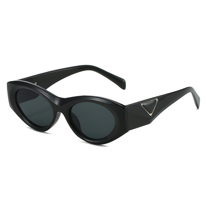 Dame mote kattøyne solbrille Luvikno