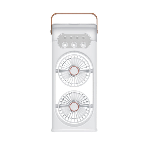 Unisex Dual-Bluetooth Bærbar Kjølevifte Luvikno