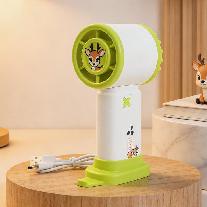 Dame portable mini håndvifte i søtt kanindesign Luvikno