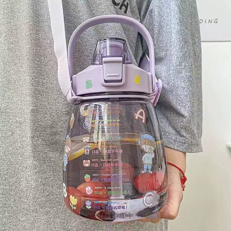 Women's Motivated Water Bottle Luvikno