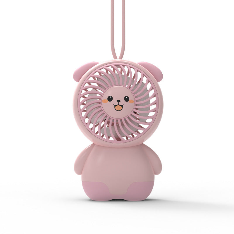 Dame Bærbar Mini Dyrefan med søtt Panda-design Luvikno