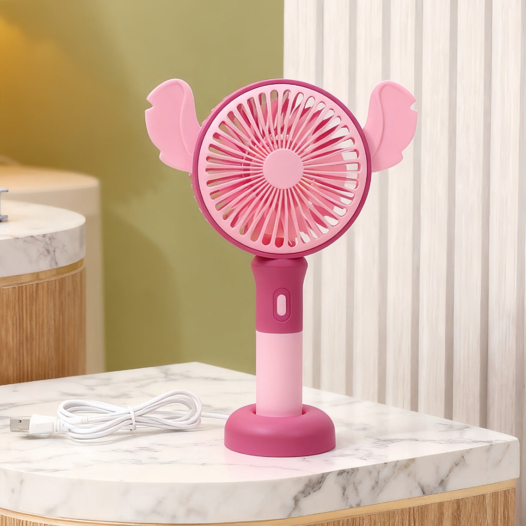 Damer håndvifte med leken design Luvikno