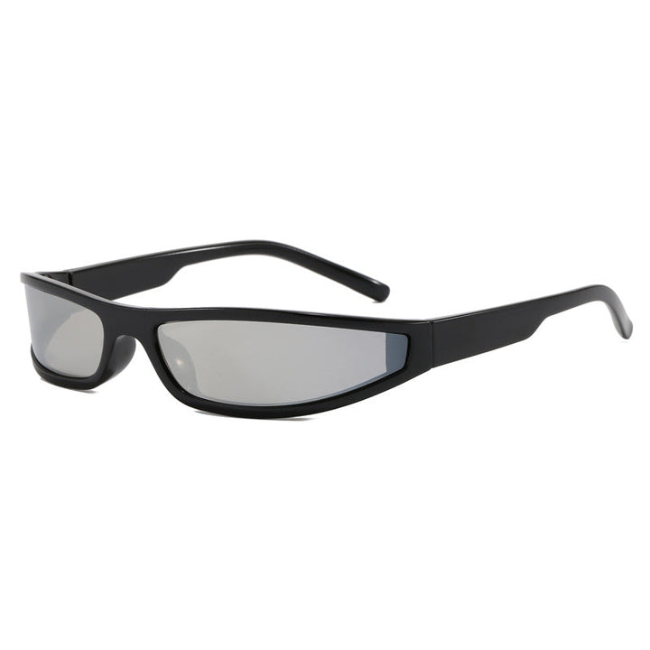 Dame sports solbriller med flatt, aerodynamisk design og UV-beskyttelse Luvikno