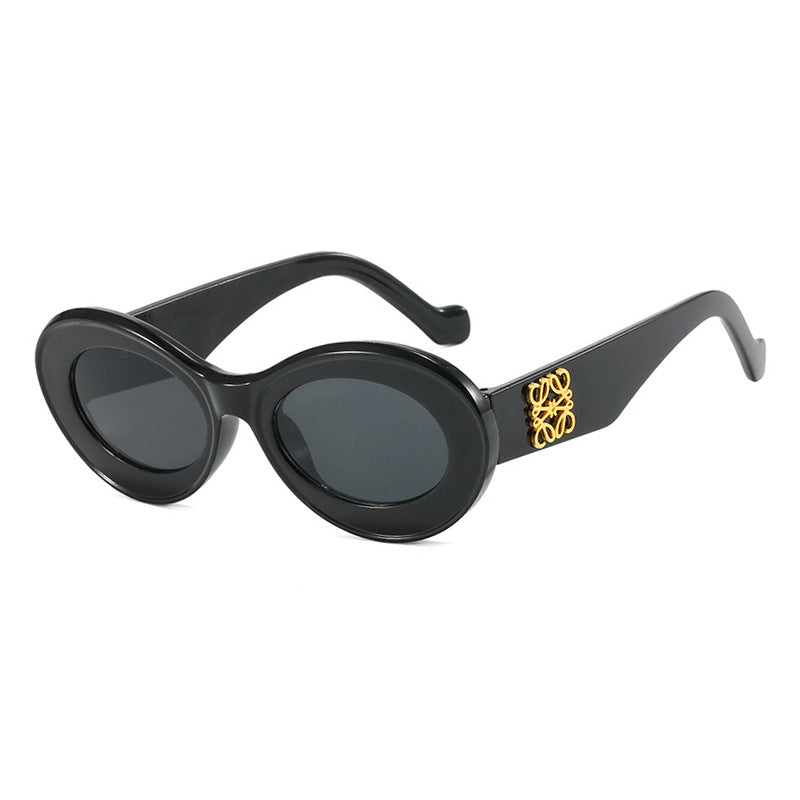 Dame elegant buet solbrille Luvikno