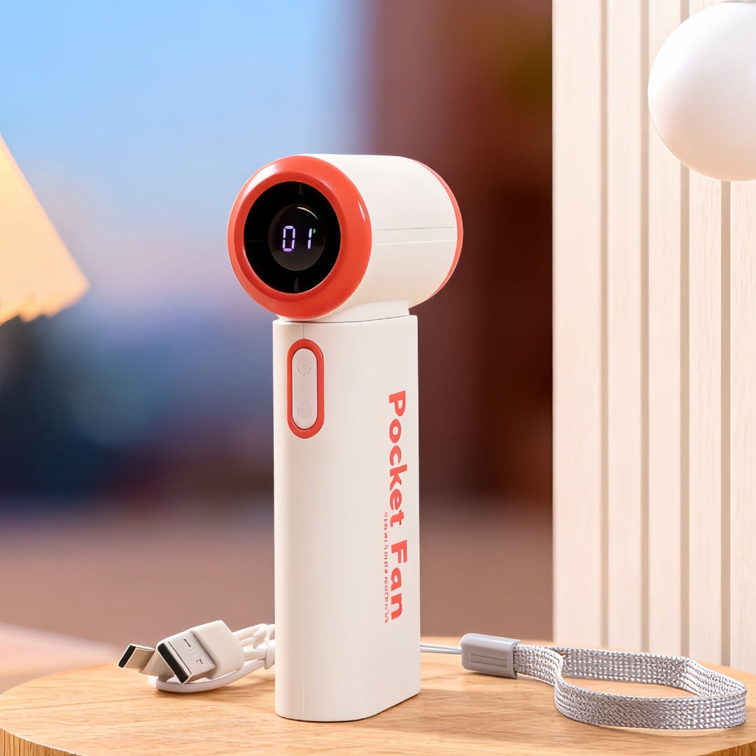 Damer Bærbar Mini Viftekombinasjon med USB-lading og lett design Luvikno