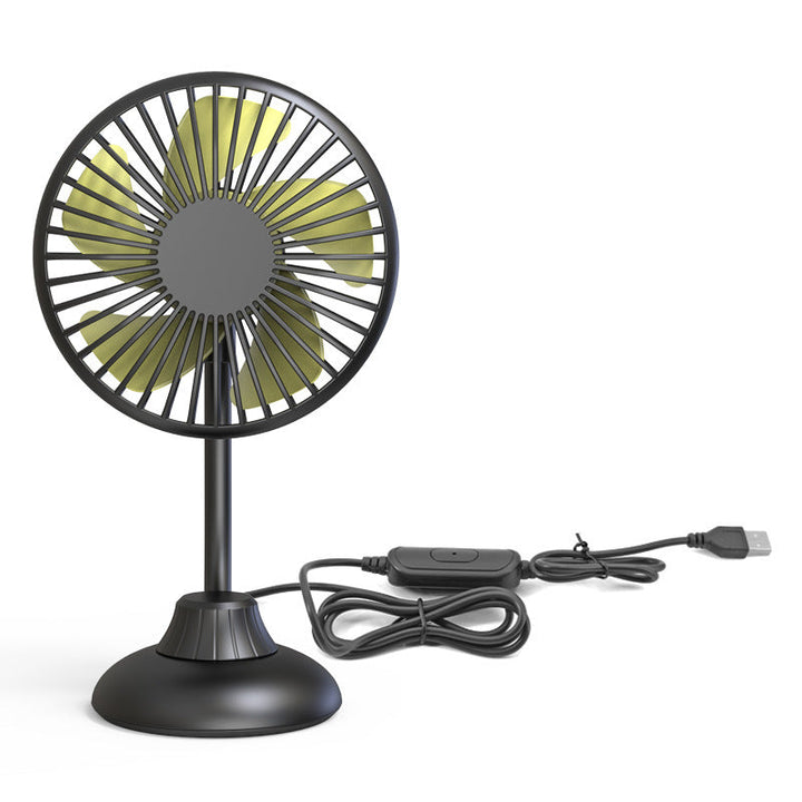 USB Oppladbar Mini Skrivebord Vifte Luvikno