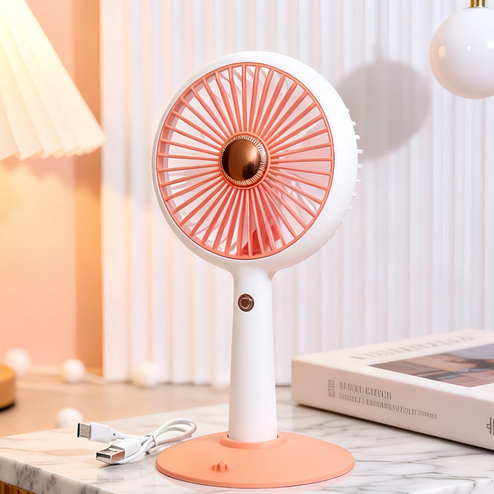 Bærbar USB bordvifte med kattøre-design Luvikno