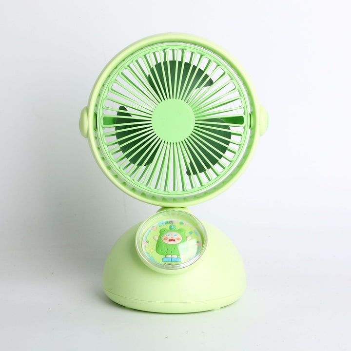 Unisex Bærbar Mini-Ventilator med kreativt design og Spilleur-funksjon Luvikno