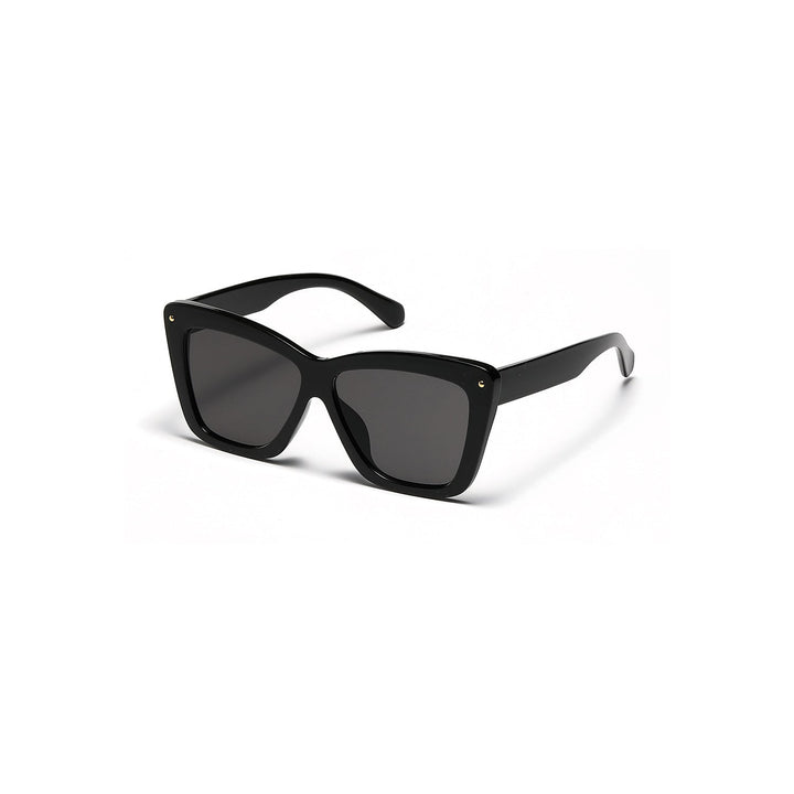 Dame geometrisk oversized solbrille Luvikno