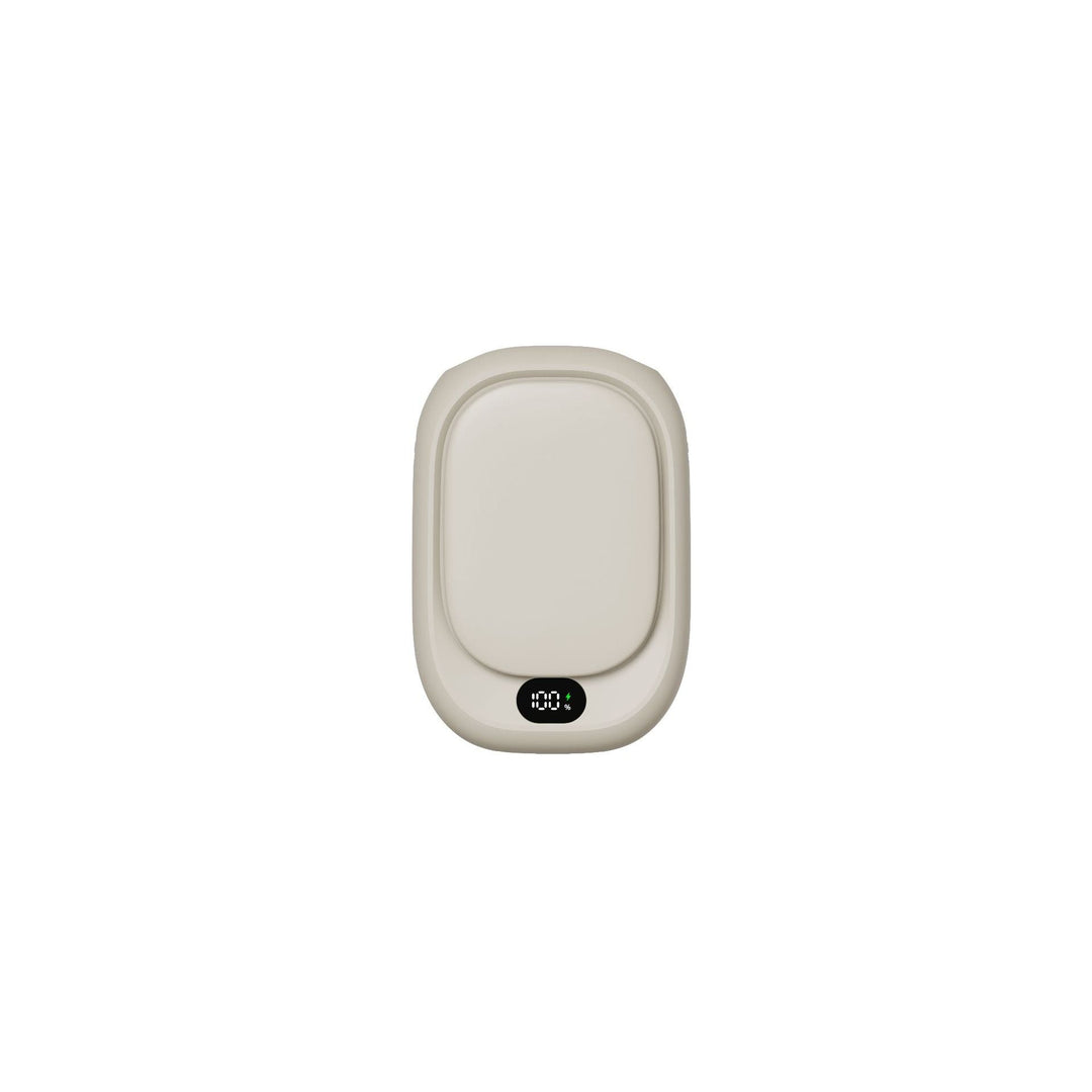 Unisex nan oppladbar elektrisk håndvarmer power bank med LED batteri skjerm Luvikno