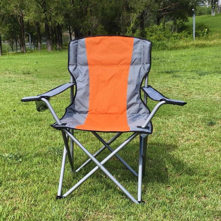 Dame Campingstol med ergonomisk ryggstøtte Luvikno