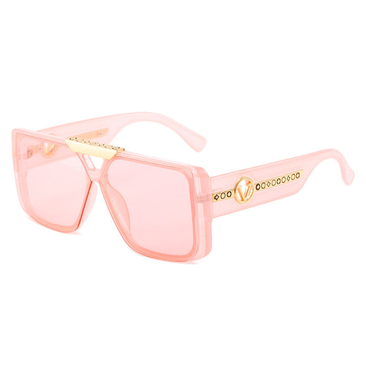 Dame elegant firkantet solbrille Luvikno