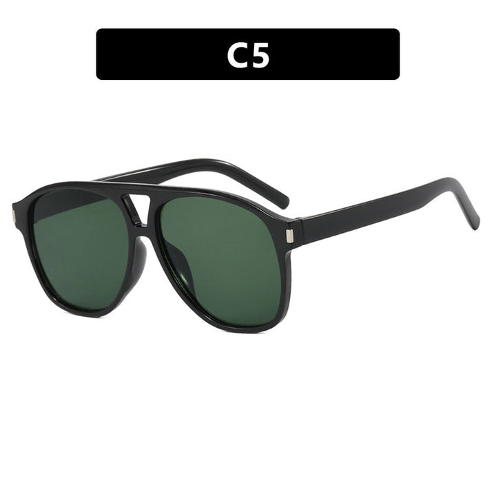 Damer solbrille i trendy skilpadde-design Luvikno
