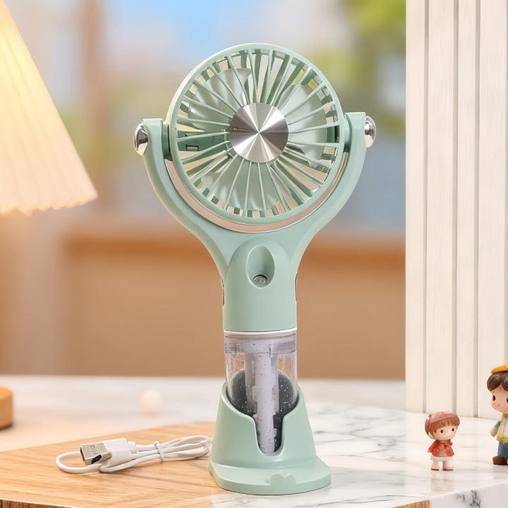 Dame Mini Mist Fan med USB-tilkobling Luvikno