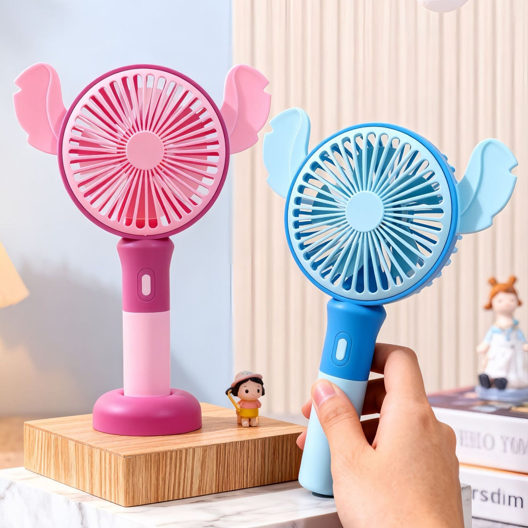 Damer håndvifte med leken design Luvikno