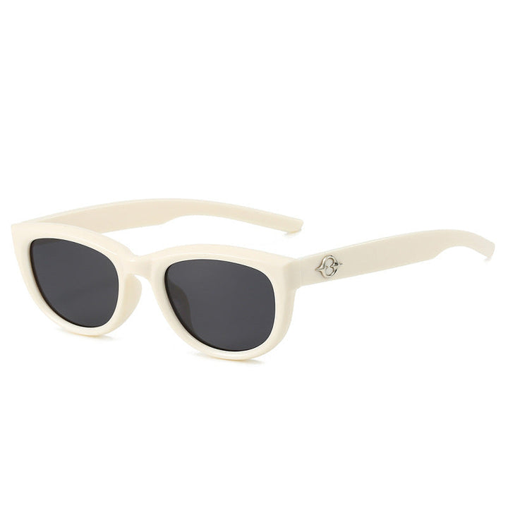 Damer Cat-Eye solbriller med robust ramme og UV-beskyttelse Luvikno