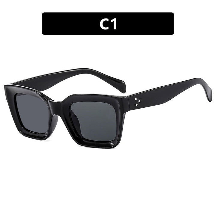Dame oversized solbrille med markant design Luvikno