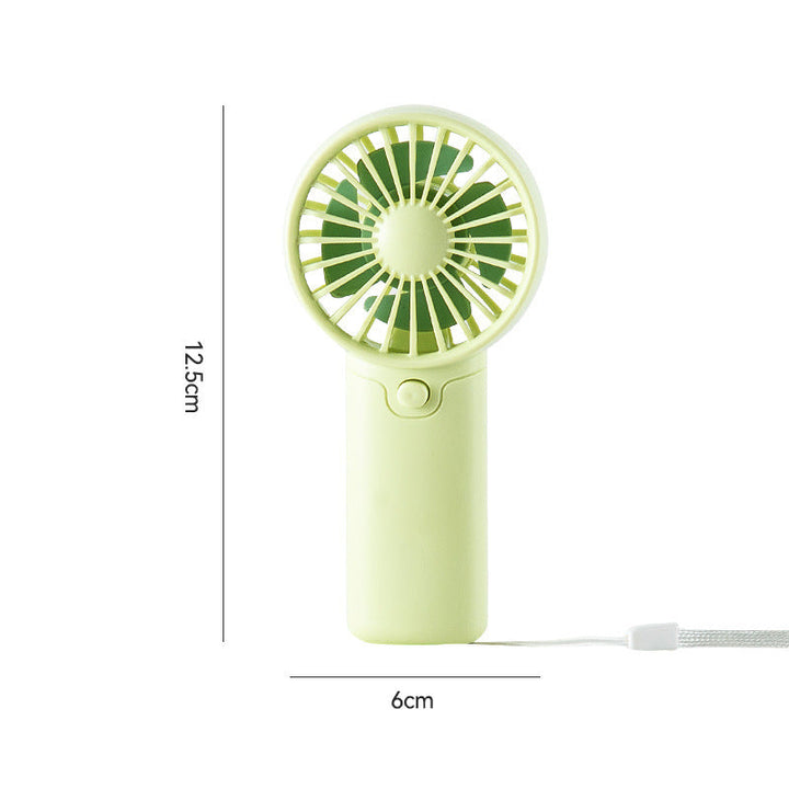 Damen Bærbar USB Håndvifte med ergonomisk design Luvikno