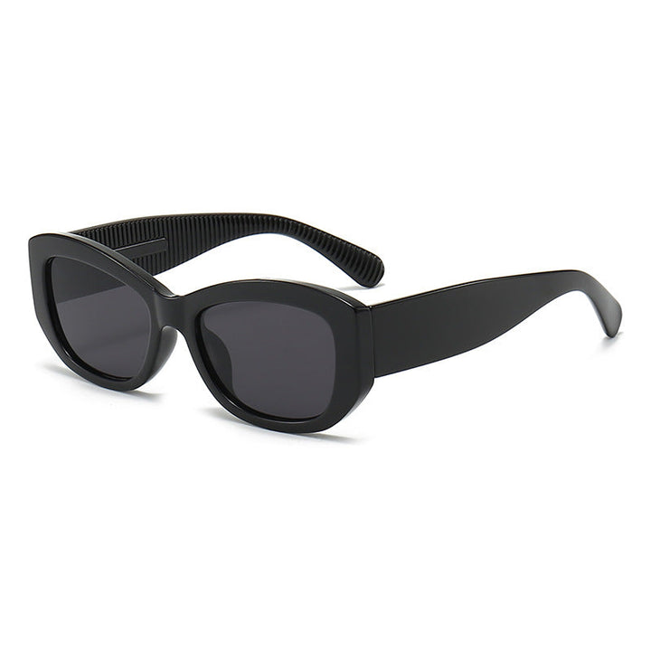 Dame Cat-Eye solbrille med moderne ramme og økt bærekomfort Luvikno