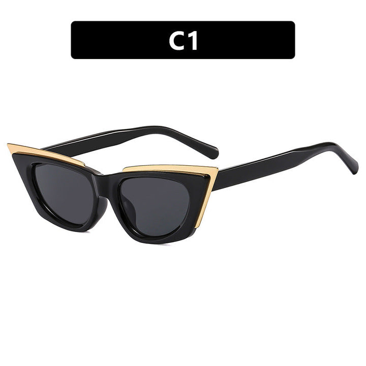 Damer ekstravagant Cat-Eye solbrille Luvikno