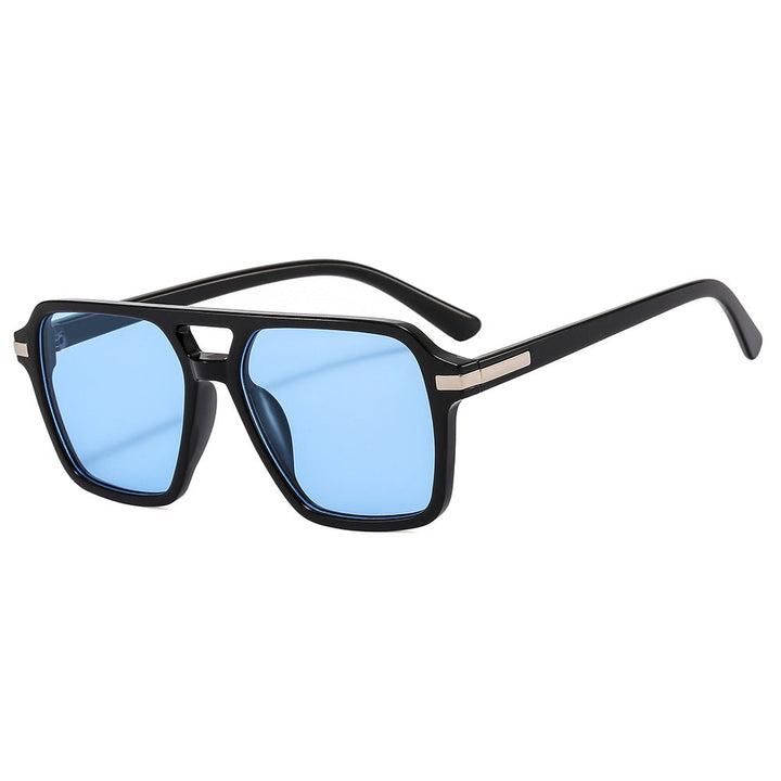 Dame Premium solbrille med moderne kvadratisk form Luvikno