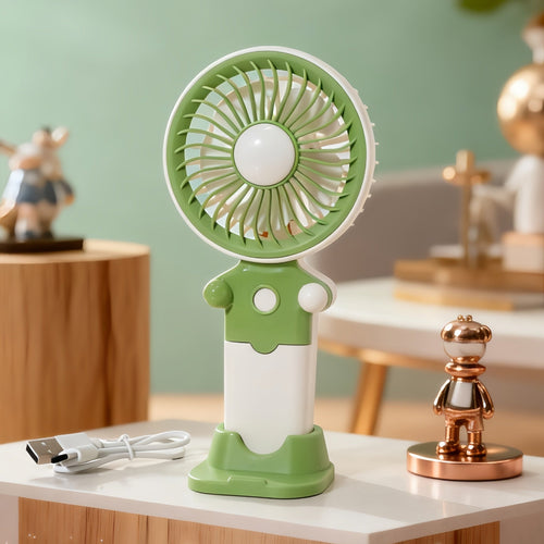 Dame Portable USB Vifte med Fleksibel Holder Luvikno