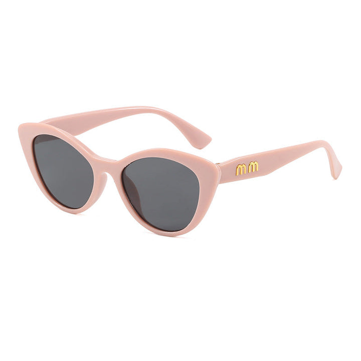 Damen Cat-Eye solbriller i trendy vintage-stil Luvikno