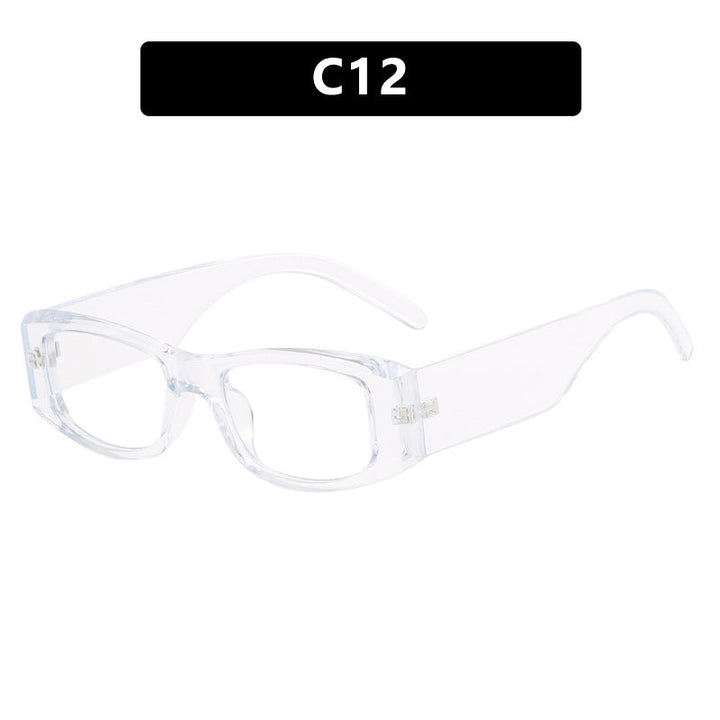 Dame moteriktig solbrille med stilfull ramme Luvikno
