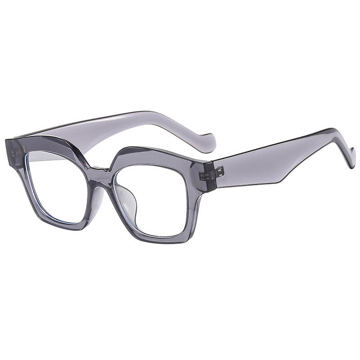 Dame designer solbrille i moderne skilpadde stil Luvikno