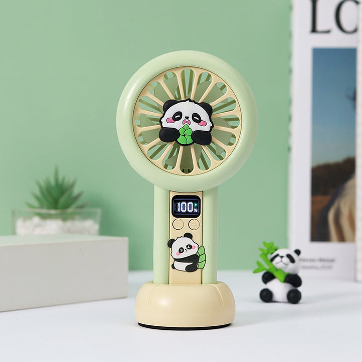 Dame Bærbar Håndvifte i Panda-design Luvikno