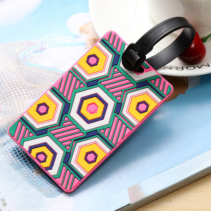 Unisex Bagasjetag med kunstnerisk design Luvikno
