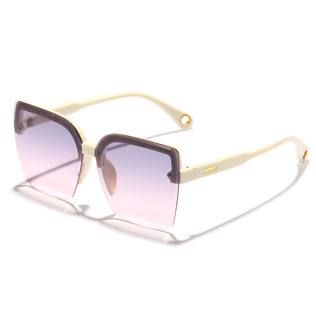 Dame moter solbrille med elegant gradient-design Luvikno