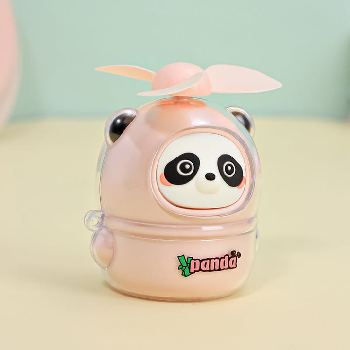 Dame interaktiv Mini-Ventilator med Panda-design Luvikno