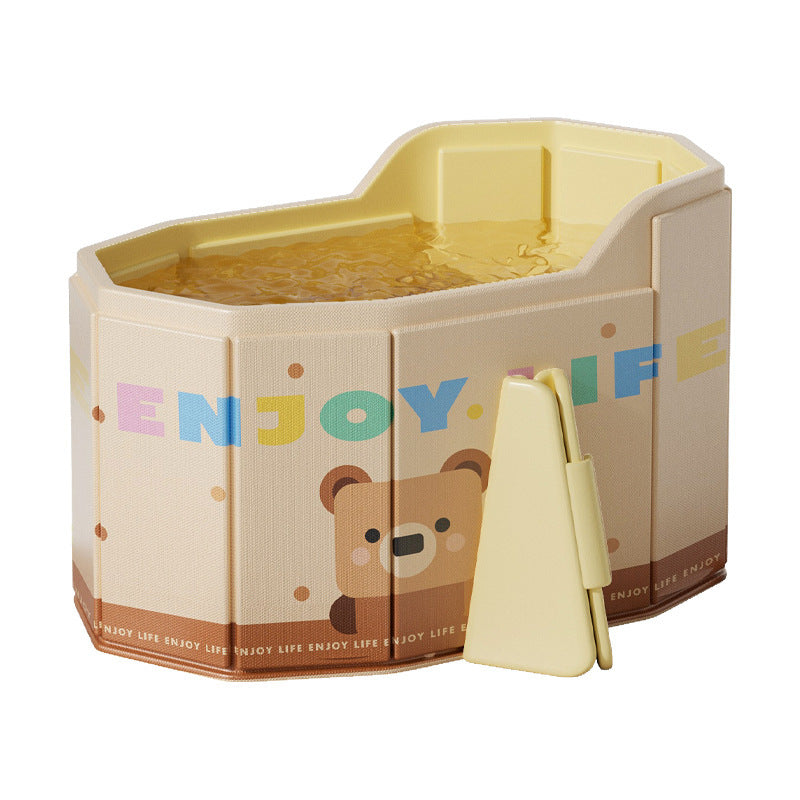 Kvinner Inflatable Baby Badekar med Sikker Design Luvikno