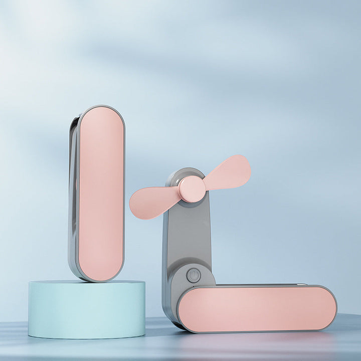 Unisex Bærbar Sammenleggbar Vifte Luvikno
