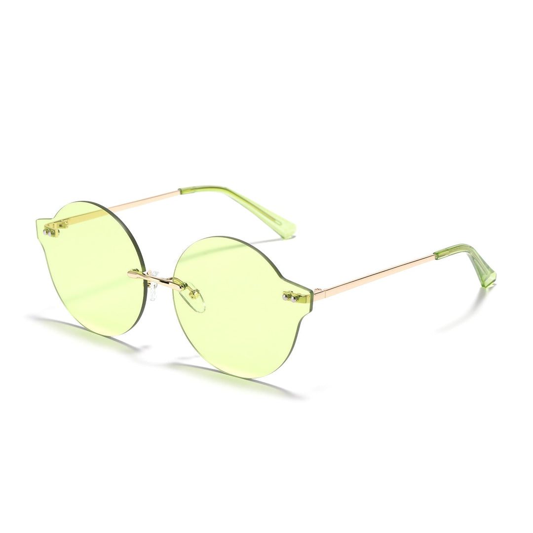 Dame solbrille i unikt, elegant design Luvikno