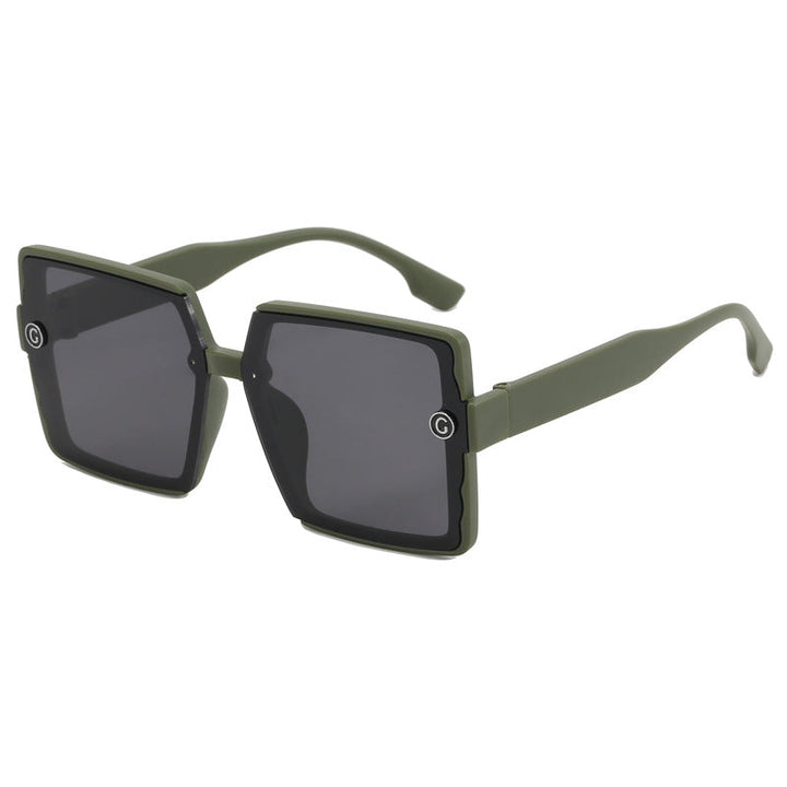 Dame kvadratisk solbrille med moderne design Luvikno