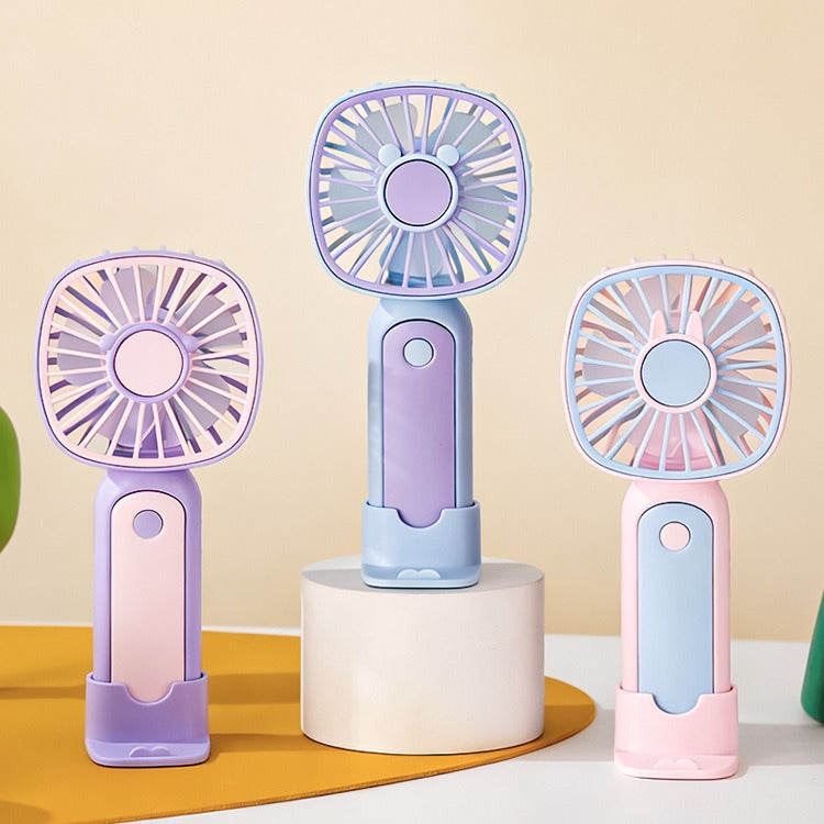 Unisex Bærbar Mini-Håndvifte med kreative funktioner Luvikno