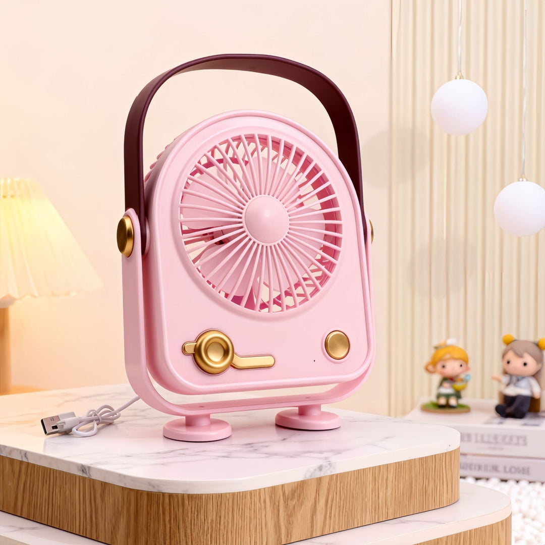 Dame Bærbar Bordvifte i Retro-design Luvikno