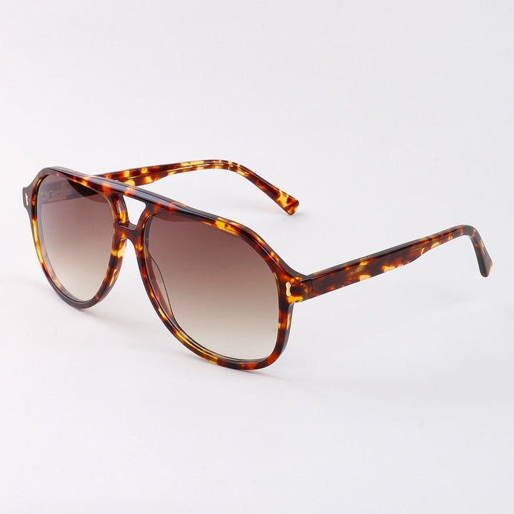 Dame moderne solbrille med innovativ ramme Luvikno