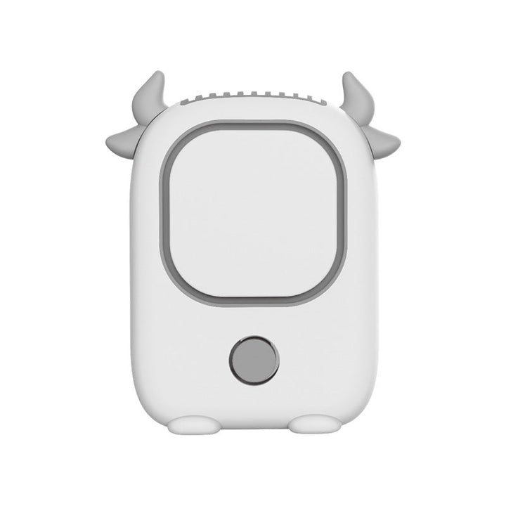 Damer Bærbar Mini-vifte i søtt ku-design Luvikno