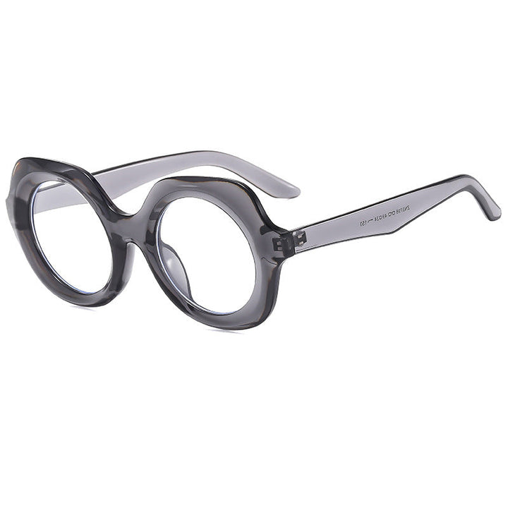 Dame Designer-solbrille med ekstravagant skilpaddeskall-ramme Luvikno