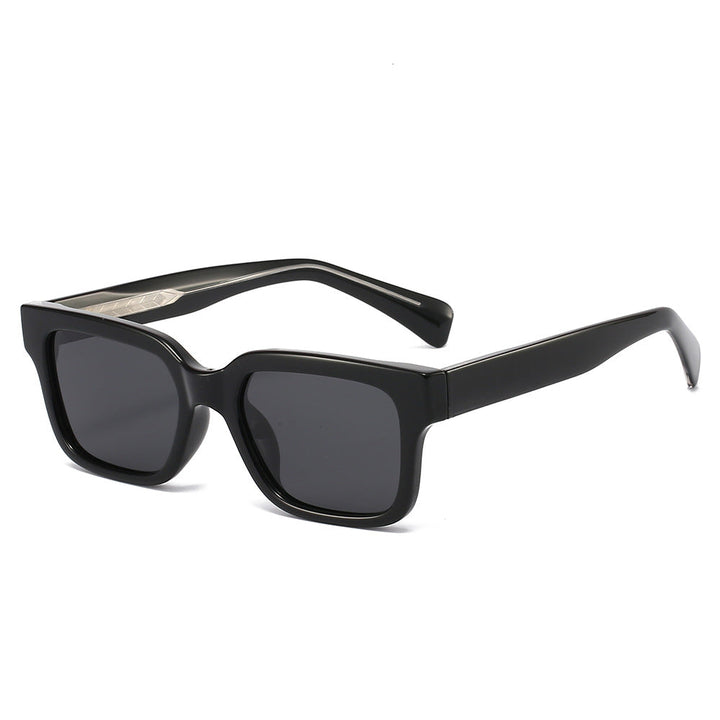 Damer trendy firkantet solbrille Luvikno